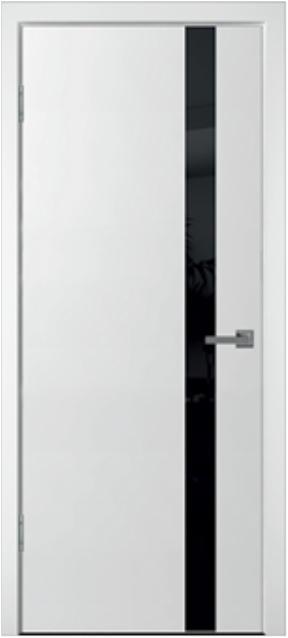 Межкомнатная дверь Скай-10 черный лакобель